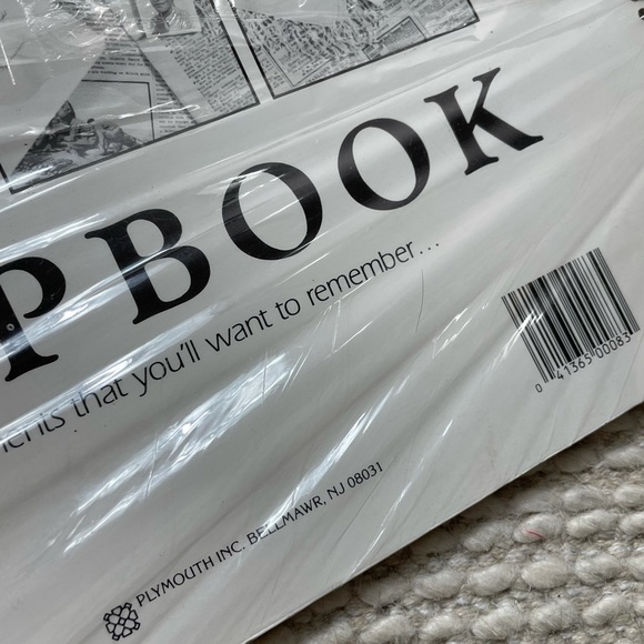 Vintage 1985 Plymouth Inc Collage Style Travel Theme Scrapbook New in Package - Picture 7 of 11